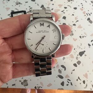 Marc Jacobs silver watch